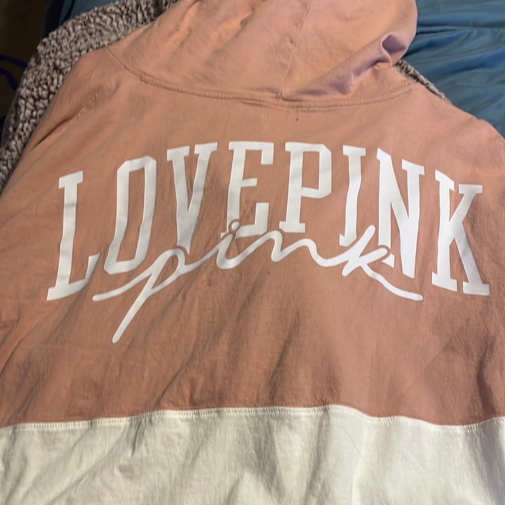 Pink hoodie